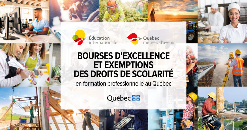 Bourse d'excellence Québec métiers d'avenir